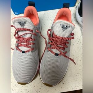 Tan/cream/pink/white